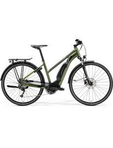 Merida Merida eSpresso 300SE EQ 418Wh Womens Electric City Bike MY22 Green / Grey