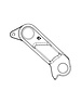 Merida Dropout Hanger - MUK 38 (Shimano Direct Mount RD)