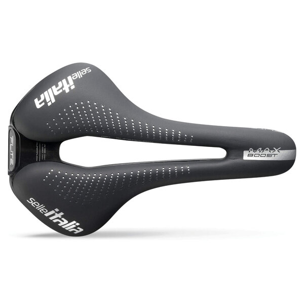 Selle Italia Selle Italia Max Flite Boost Gel TI316 Superflow Saddle: BLACK L3
