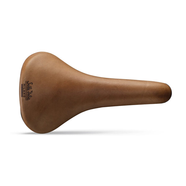 Selle Italia Selle Italia Turbo Racer Vintage Saddle: LIGHT BROWN L1