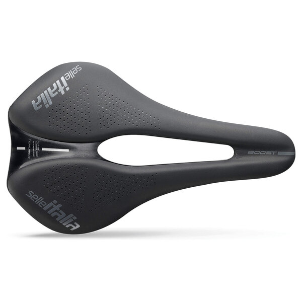 Selle Italia Selle Italia Max Novus Evo Boost TI316 Superflow Saddle: BLACK/BLACK L3