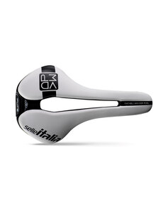 Selle Italia Selle Italia Flite Boost Kit Carbonio Superflow MVDP Edition Saddle: WHITE/BLACK L3