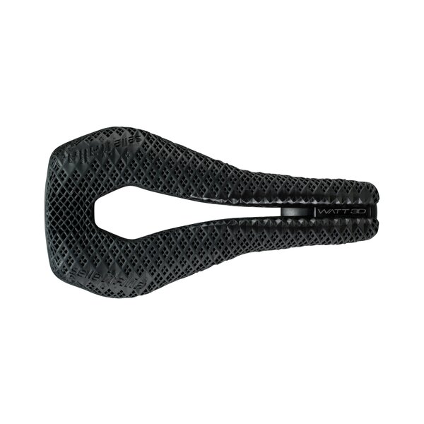 Selle Italia Selle Italia Watt 3D TI316 Superflow Saddle: BLACK U3