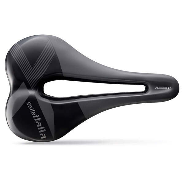 Selle Italia Selle Italia X-Bow TI316 Superflow Saddle: GREY/BLACK L3