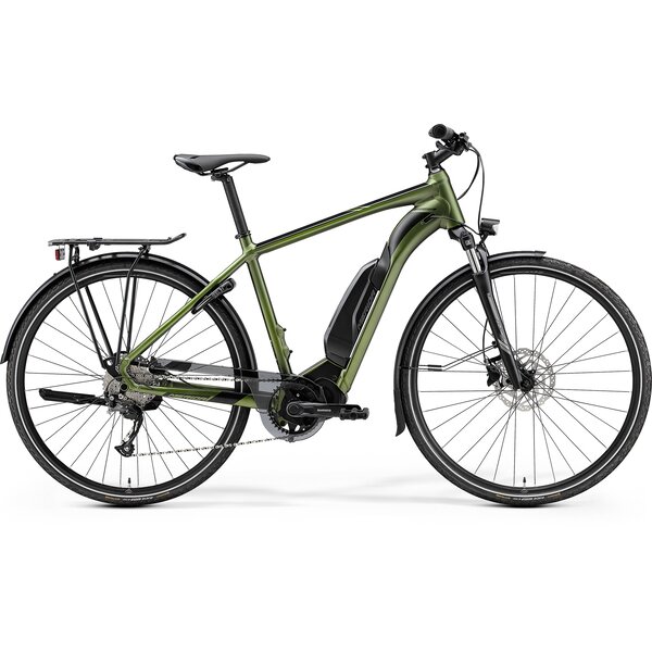 Merida Merida eSpresso 300SE EQ 418Wh Electric City Bike MY22 Green / Grey