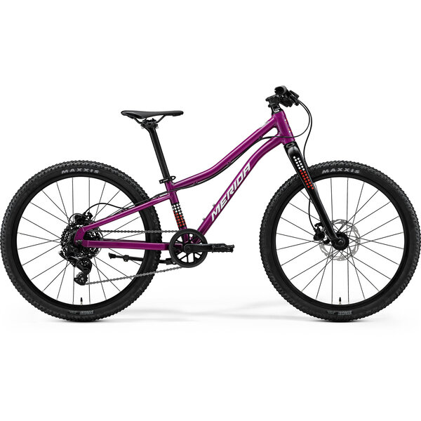 Merida Merida Matts J.24+ Kids Bike - Silk Purple (Wht/Red/Blk) - MY26