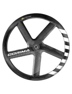 Corima Corima 5 Spoke 47mm 700c Carbon Tubular Track Wheel