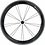 Corima Corima WS Black 58mm 700c DX Disc Brake Carbon Clincher Wheel (Carbon - Front)