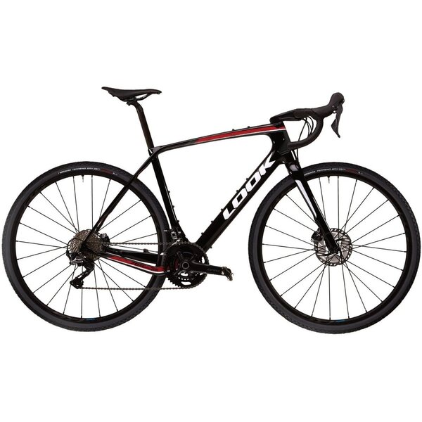Look Look 765 Gravel RS GRX Gravel Bike (Black/Red - S)