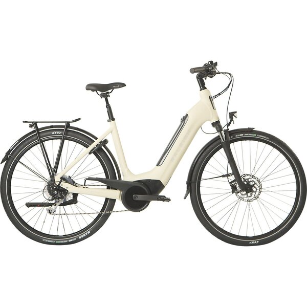 Raleigh Raleigh Motus Grand Tour Low Step Womens Electric City Bike (Beige - XL)