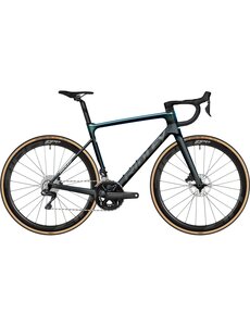  Ridley Falcn Ultegra DI2 2x12 Road Bike (Black/Blue - M)