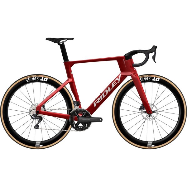 Ridley Noah Fast 3.0 Ultegra Di2 Road Bike (Red - M)