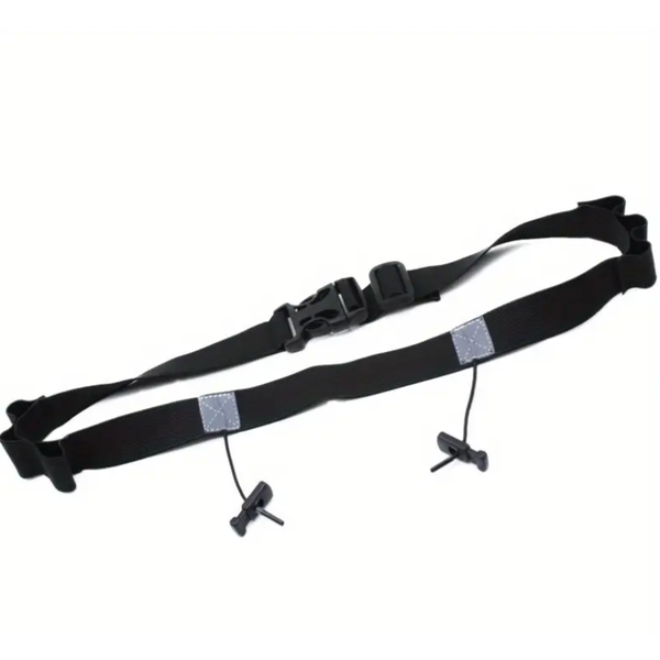 Unisex Triathlon Marathon Race Number Belt with Gel Holder