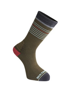 Madison Madison Isoler Merino Waterproof Sock, dark olive - small, EU36-39