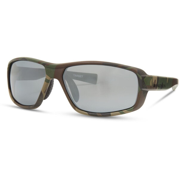 Madison Madison Target Sunglasses - 3 lens pack - green camo / bronze, amber and clear lens