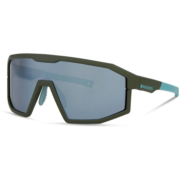 Madison Madison Enigma Sunglasses - 3 pack - matt olive / smoke mirror / amber and clear lens