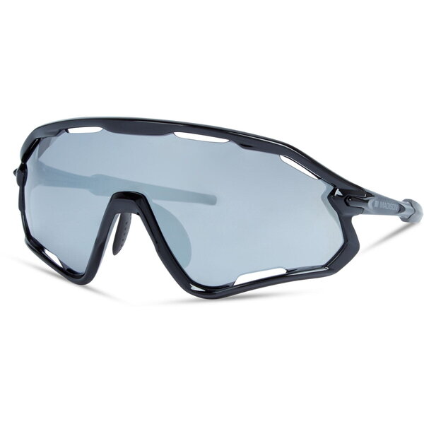 Madison Madison Code Breaker II Sunglasses - gloss black / silver mirror