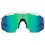 Madison Madison Cipher Sunglasses - white / green mirror