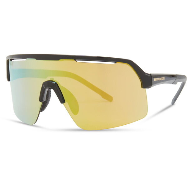 Madison Madison Crypto Air Sunglasses - gloss black / bronze mirror lens