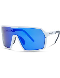 Madison Madison Crypto Sunglasses - 3 pack - gloss white / blue mirror / amber and clear lens