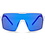 Madison Madison Crypto Sunglasses - 3 pack - gloss white / blue mirror / amber and clear lens