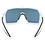 Madison Madison Crypto Sunglasses - 3 pack - gloss white / blue mirror / amber and clear lens