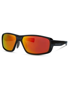 Madison Madison Target Sunglasses - gloss black / fire mirror lens