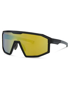 Madison Madison Enigma Sunglasses - gloss black / bronze mirror lens