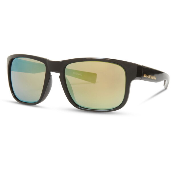 Madison Madison Signal Sunglasses - gloss black / bronze mirror
