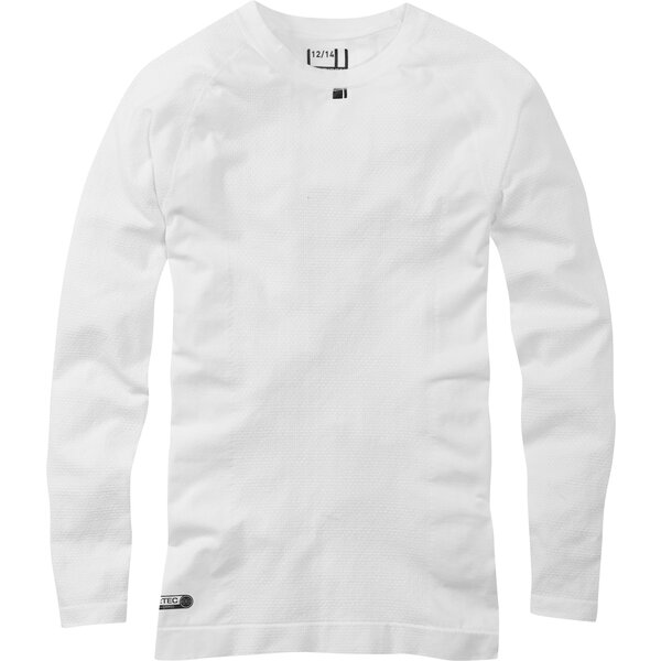 Madison Madison Isoler mesh women's long sleeve baselayer, white size 12 - 14