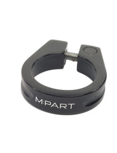 M Part Threadsaver seat clamp 34.9mm , black