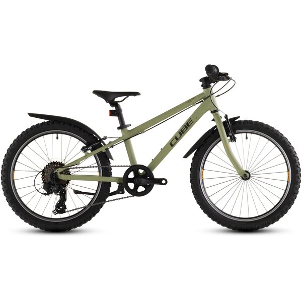 Cube Cube Acid Kids Bike 200 Fe Lightolive/Orange Unisize
