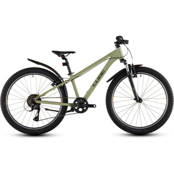 Cube Cube Acid Kids Bike 240 Fe 24w Lightolive/Orange Unisize