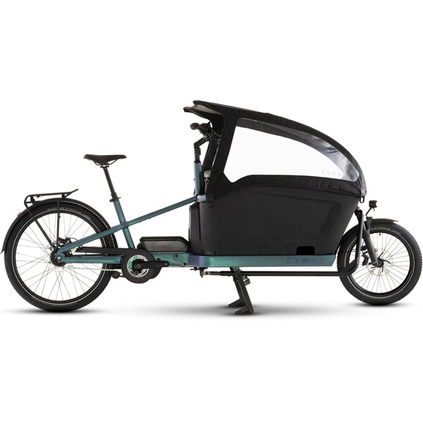 Cube Cube Cargo Electric Bike  Hybrid Comfort Pro Family 800 Smaragdgrey/Reflex Unisize