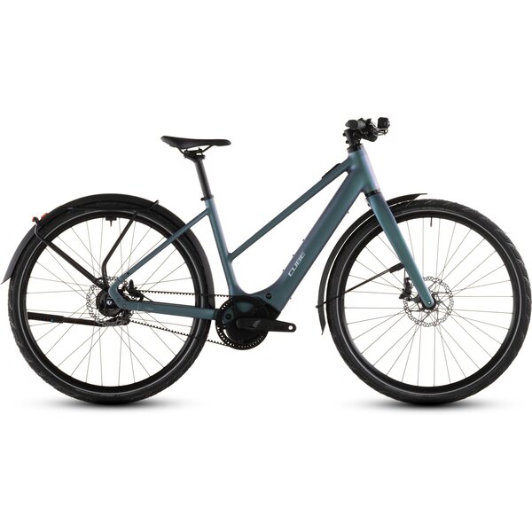 Cube Cube Editor Hybrid Slt 400X Fe Electric City Bike Trapeze Open Frame MY26