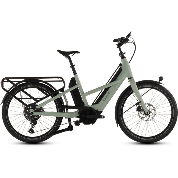 Cube Cube Longtail Hybrid Electric Cargo Bike 800 Pea/Reflex Unisize