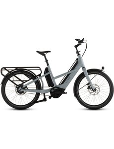 Cube Cube Longtail Hybrid Electric Cargo Bike Comfort 800 Mineralgrey/Reflex Unisize