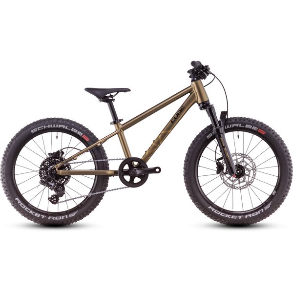 Cube Cube Reaction Kids Bike 200 Tm Goldenlime/Black Unisize