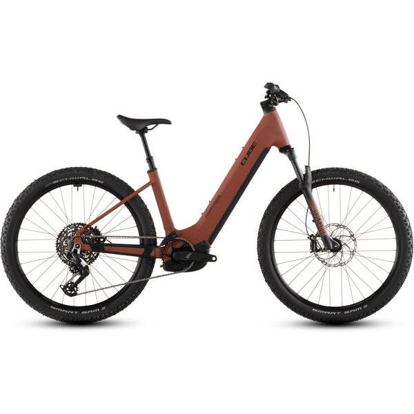 Cube Cube Reaction Hybrid Electric Mountain Bike Race 800 Amber/Black EE Small 40cm (158-168cm)