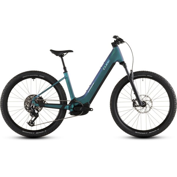 Cube Cube Reaction Hybrid Electric Mountain Bike Race 800 Polarlight/Prism EE Small 40cm (158-168cm)
