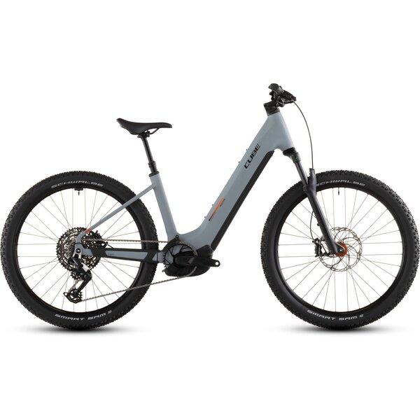 Cube Cube Reaction Hybrid Electric Mountain Bike Race 800 Vulcan/Orange EE Small 40cm (158-168cm)