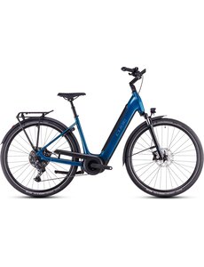Cube Cube Supreme Hybrid Electric City Bike Pro 625 Electricblue/Blue MY25 EE Medium 54cm (169-181cm)
