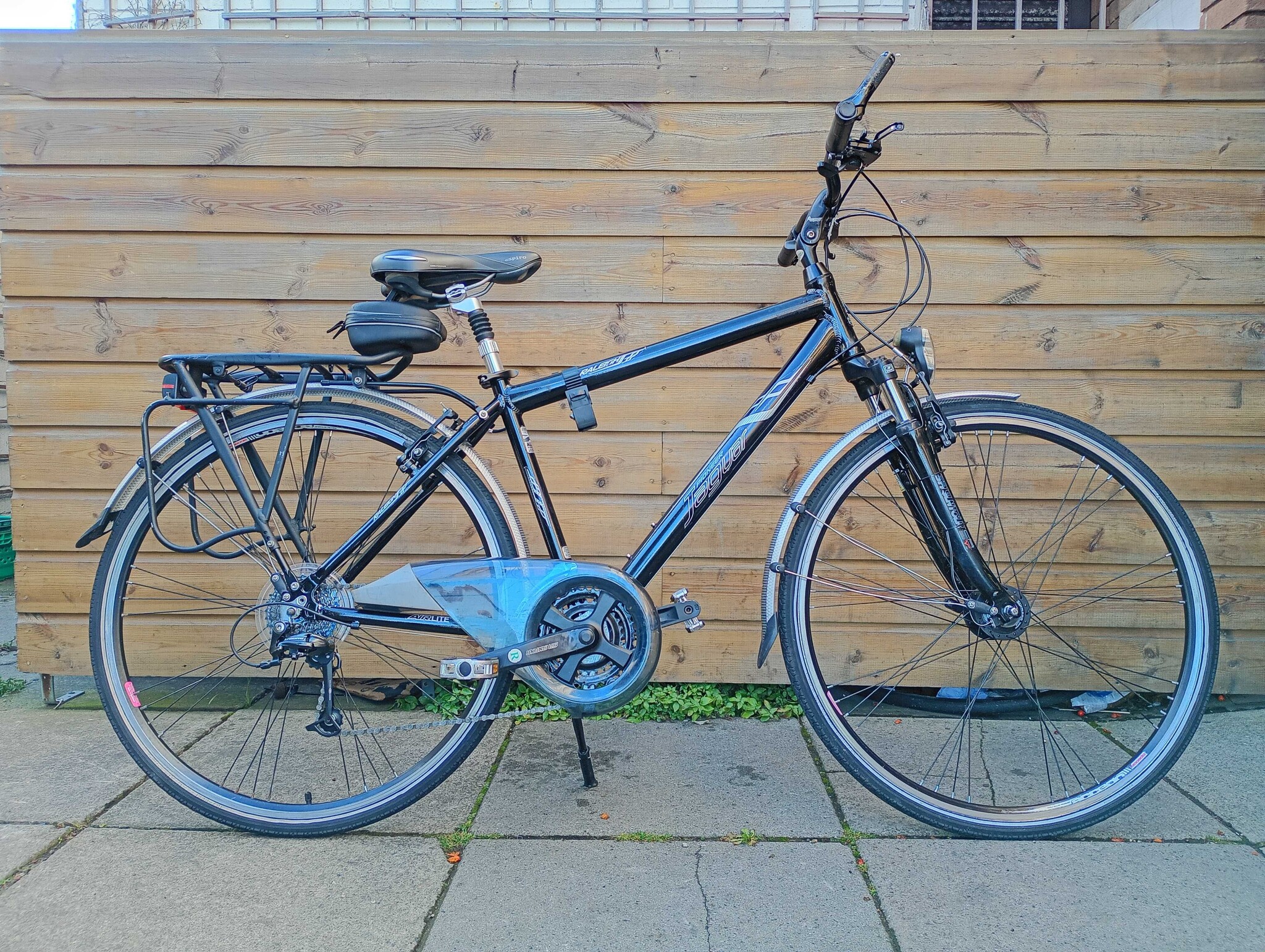 You added <b><u>Second Hand Raleigh Pioneer Jaguar Hybrid -Black | **PRIVATE SALE**</u></b> to your cart.