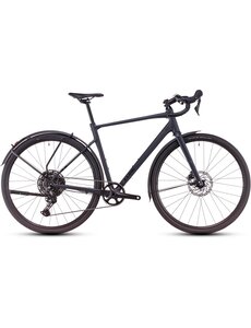 Cube Cube Nuroad Pro FE Gravel Bike with Mudguards, Carrier, Lights Night/Black
