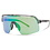 Madison Madison Crypto Air Sunglasses - crystal smoke / green mirror lens