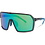 Madison Madison Crypto Sunglasses - crystal gloss smoke / green mirror lens