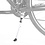 M Part Mpart Kickstand For Wheel Sizes 20-28 Inch, Silver (Popular)