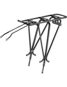 M Part M Part Mik Adjustable Rear Pannier Carrier Rack - Alloy Black