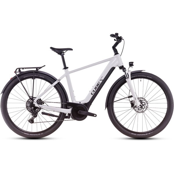 Cube Cube Touring Hybrid One 500 Electric Bike Cotton White/Black MY25