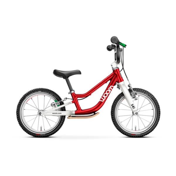 Woom Woom 1 Plus | 14-Inch Balance Bike | Age 3 - 4.5 Years | Height 95 - 110 Cm (3.1 - 3.6")